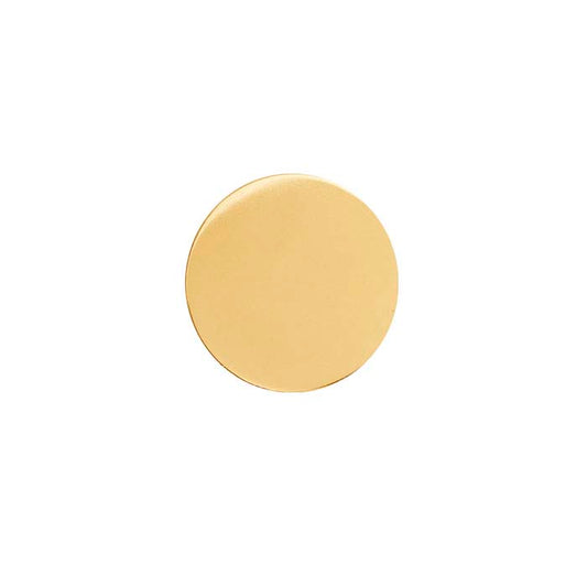 14/20 Yellow Gold-Filled 6.4mm Disc, 0.64mm, 1/2-Hard