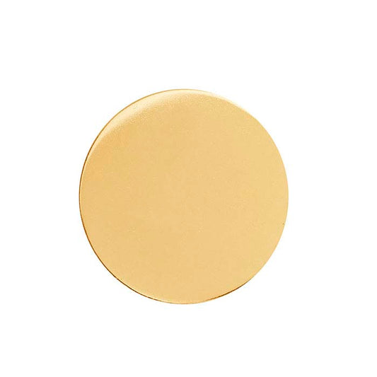 14/20 Yellow Gold-Filled 25.4mm Disc, 0.81mm, 1/2-Hard