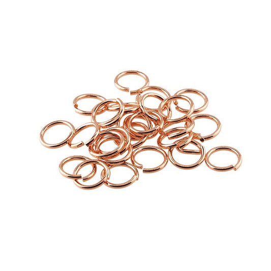 Koppar 7 mm ID Rund Hoppring