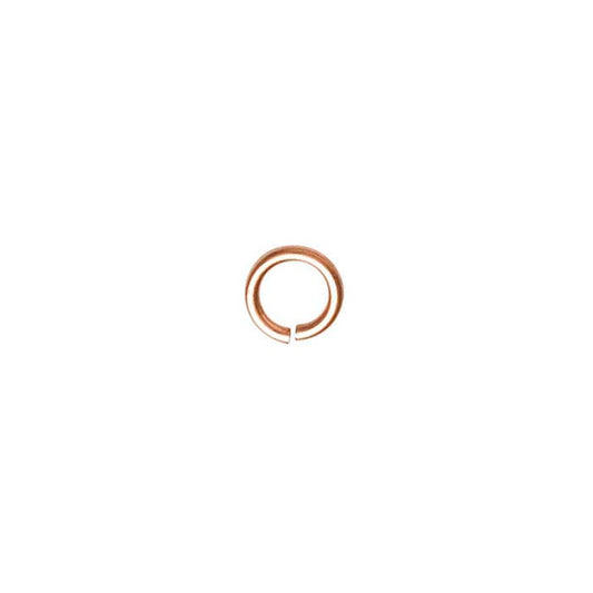 14/20 Rose Gold-Filled 3mm Round Jump Ring