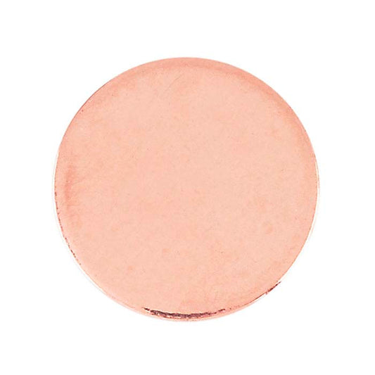 14/20 Rose Gold-Filled 12.7mm Disc, 0.81mm, 1/2-Hard