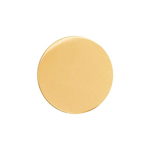14/20 Yellow Gold-Filled 19.1mm Disc, 0.64mm, 1/2-Hard