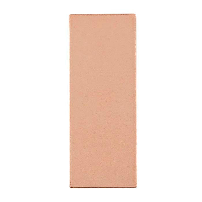 Copper 26 x 10mm Rectangle Stamping, 0.81mm, 1/2-Hard
