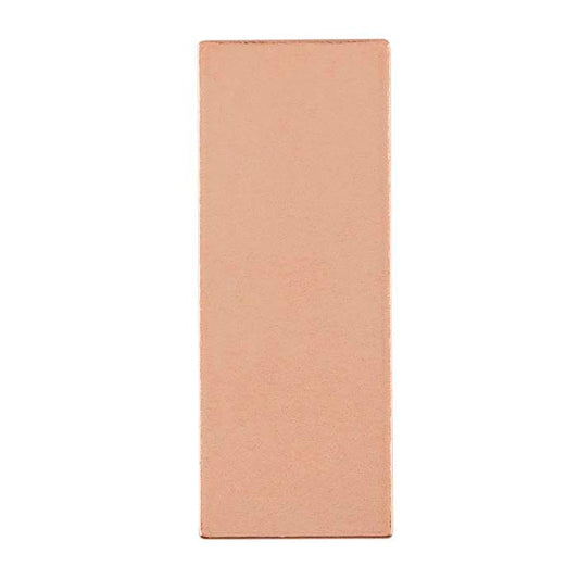 Copper 26 x 10mm Rectangle Stamping, 0.81mm, 1/2-Hard