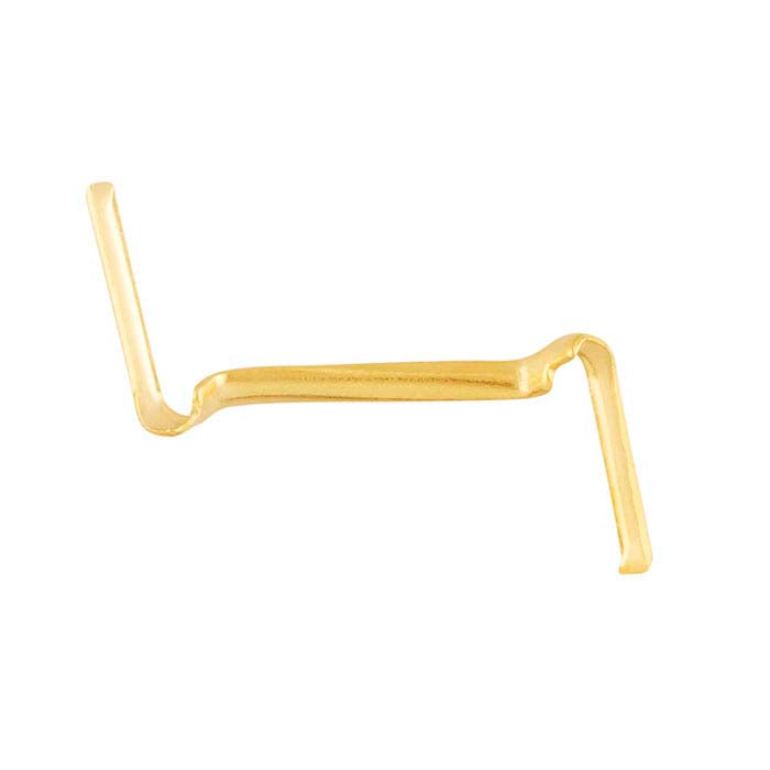 Fullerlock 14/60 Yellow Rolled Gold Plate Ring Guards, Pkg/6