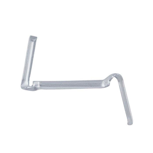 Fullerlock 14/60 White Rolled Gold Plate Medium Ring Guard, Pkg/12