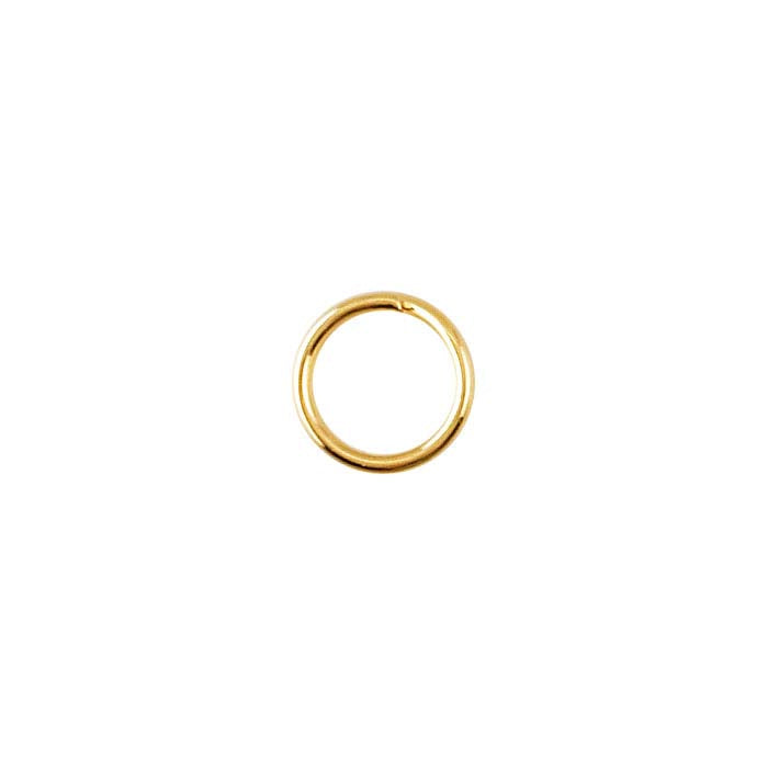 14/20 Yellow Gold-Filled Lightweight Round Split Ring