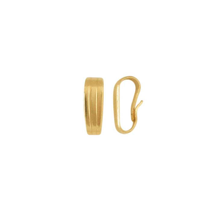14/20 Yellow Gold-Filled Snap-On Bail