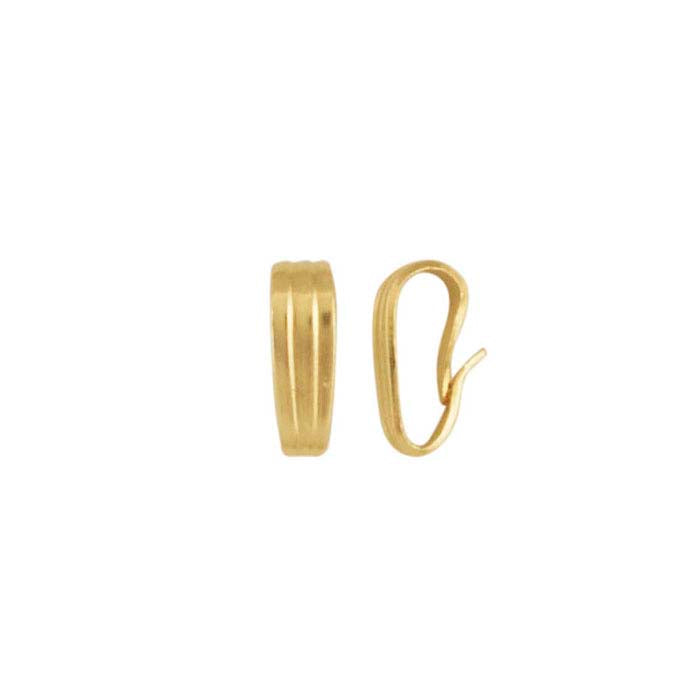 14K Yellow Gold Snap-On Bail