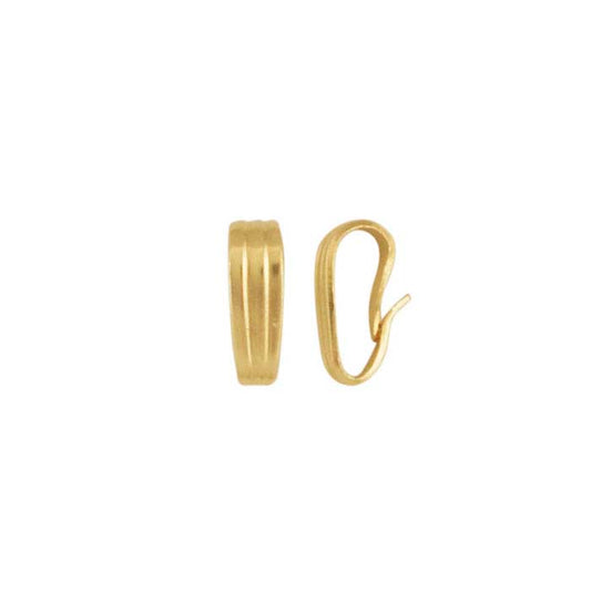 14K Yellow Gold Snap-On Bail