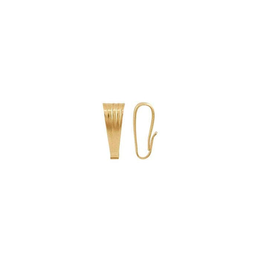 14K Yellow Gold Snap-On Bail