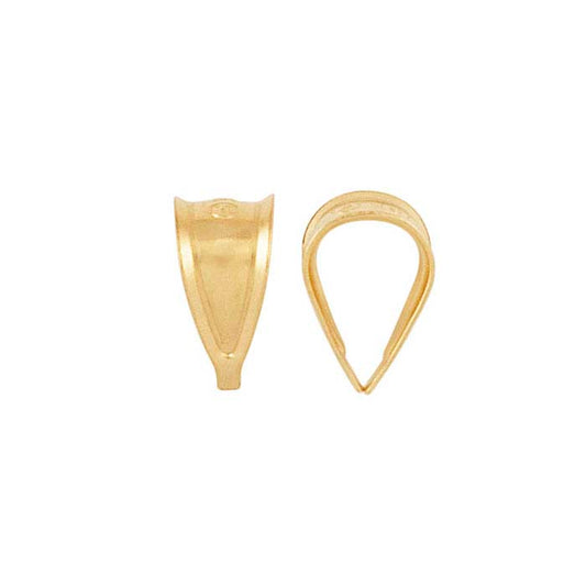 18K Yellow Gold Solder-On Bail