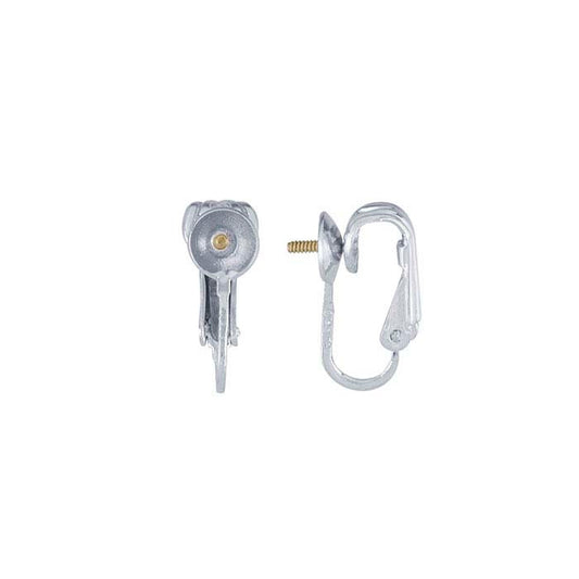 Sterling Silver Pearl Ear Clip Mounting