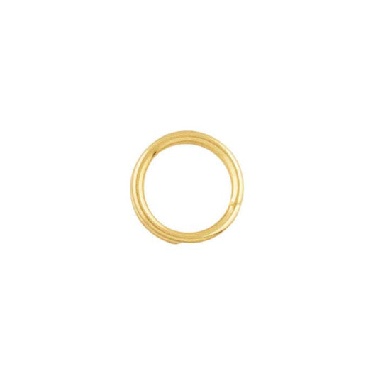 14K Yellow Gold 3.6mm Round Lightweight Split Ring