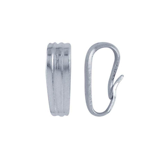 Sterling Silver Snap-On Bail