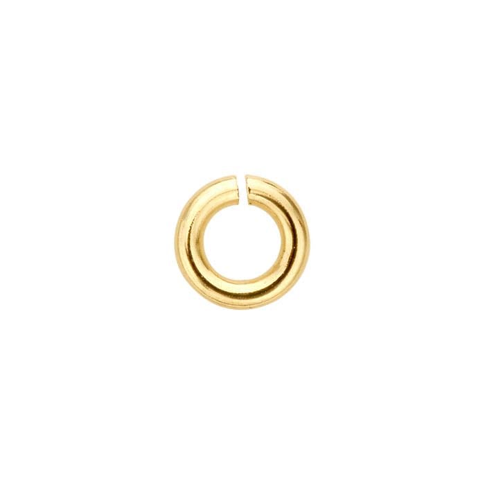 Anello di giunzione tondo 2mm in oro giallo 14/20 gold-filled