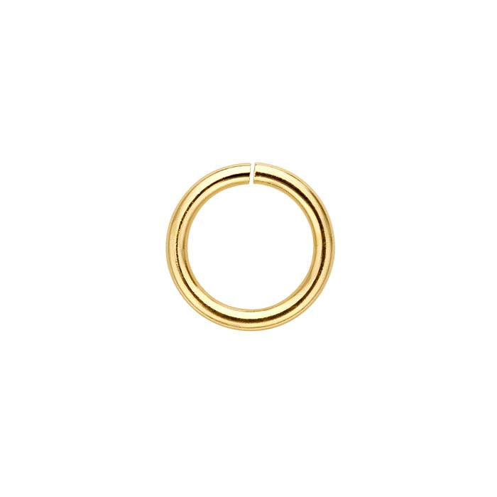 Anello di giunzione tondo 5,5 mm in oro giallo 14/20 gold-filled