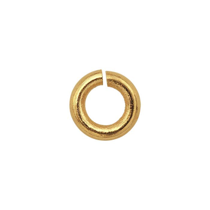 Anello di giunzione tondo da 2 mm in oro giallo 14K ID