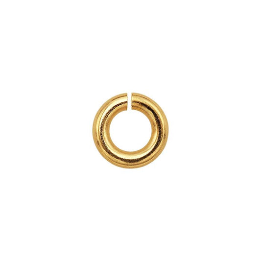 14K Gult Guld 2,4 mm ID Rund Hoppring