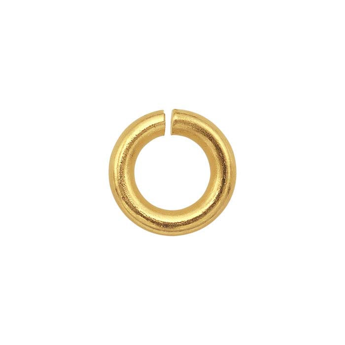 Anello di giunzione tondo 2,8 mm ID in oro giallo 14K