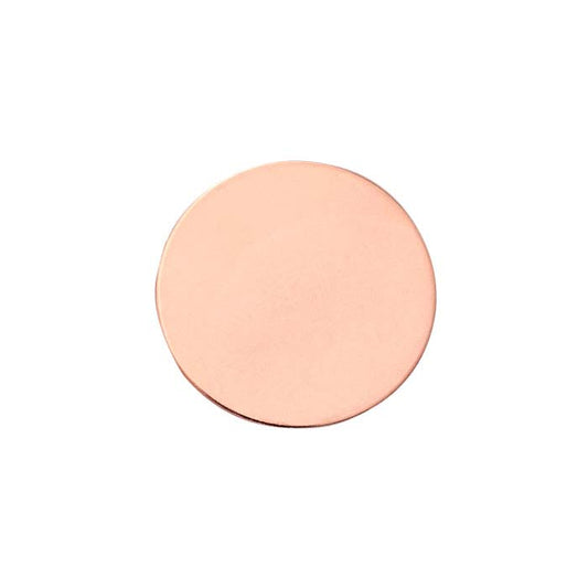 14/20 Rose Gold-Filled 6.4mm Disc, 0.64mm, 1/2-Hard