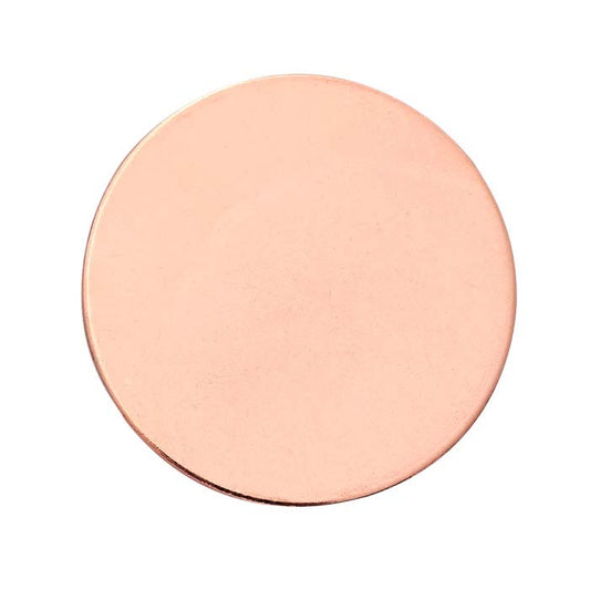 14/20 Rose Gold-Filled 12.7mm Disc, 0.64mm, 1/2-Hard