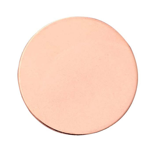 14/20 Rose Gold-Filled 19.1mm Disc, 0.64mm, 1/2-Hard