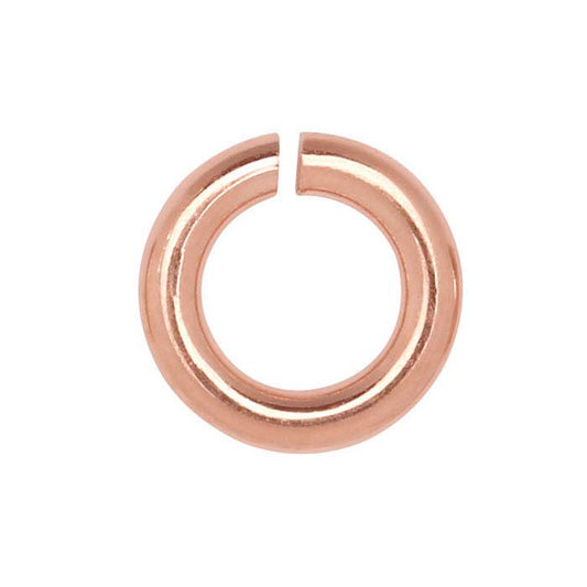 14/20 Rose Gold-Filled 3mm Round Jump Ring