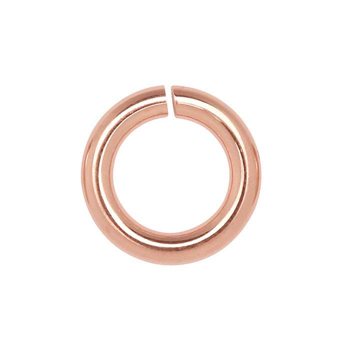 14/20 Rose Gold-Filled 3.5mm Round Jump Ring