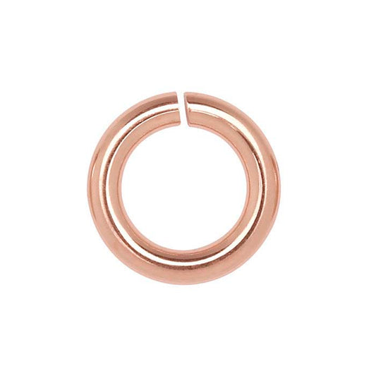 14/20 Rose Gold-Filled 3.5mm Round Jump Ring