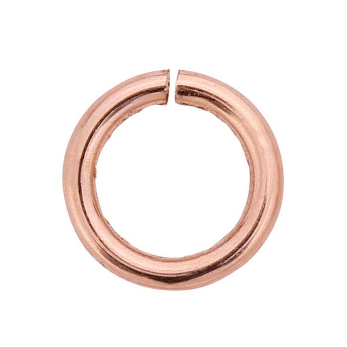 14/20 Rose Gold-Filled 3.5mm Round Jump Ring