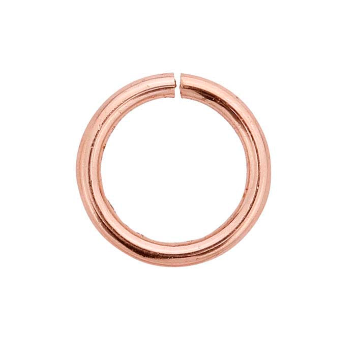 14/20 Rose Gold-Filled 4.5mm Round Jump Ring