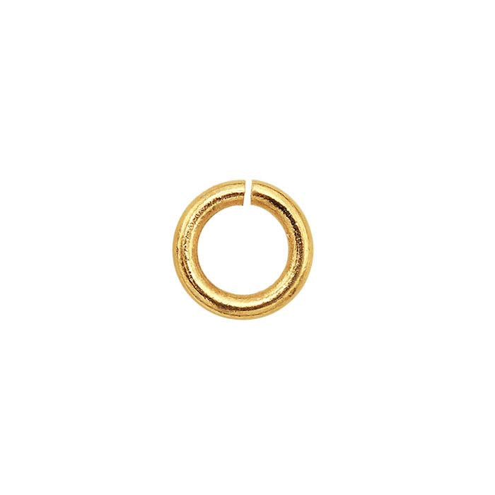 Anello di giunzione tondo 2,8 mm ID in oro giallo 14K