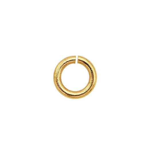 14K Gult Guld 2,8 mm ID Rund Hoppring