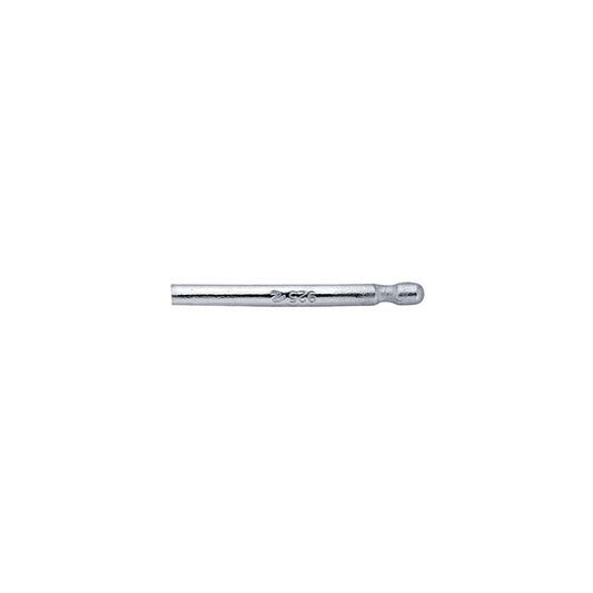 Sterling Silver 0.91mm x 9.52mm Bullet-Style Friction Ear Post