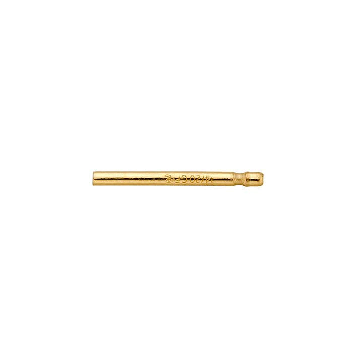14/20 Yellow Gold-Filled 0.030 x 9.52mm Bullet-Style Friction Ear Post