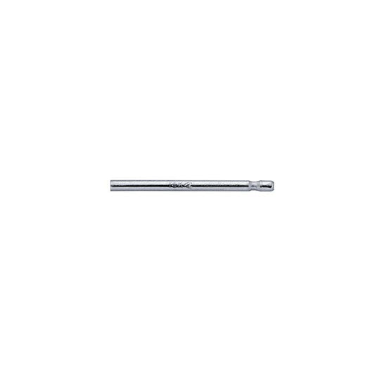 14K White Gold 0.76mm x 11.11mm Friction Ear Post