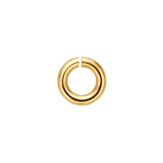 14/20 Gult Guld-Fyllt 2,5 mm Rund Hoppring