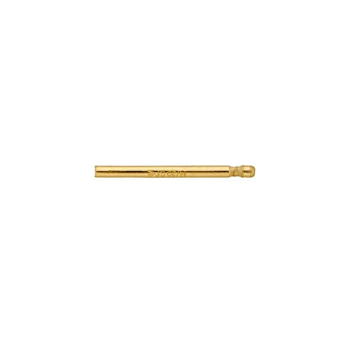 14/20 Yellow Gold-Filled 0.84mm x 11.11mm Ear Post