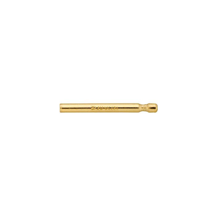 14/20 Yellow Gold-Filled 0.91mm x 9.52mm Friction Ear Post