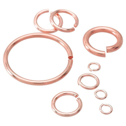 14K Rose Gold 1.6mm ID Round Jump Ring