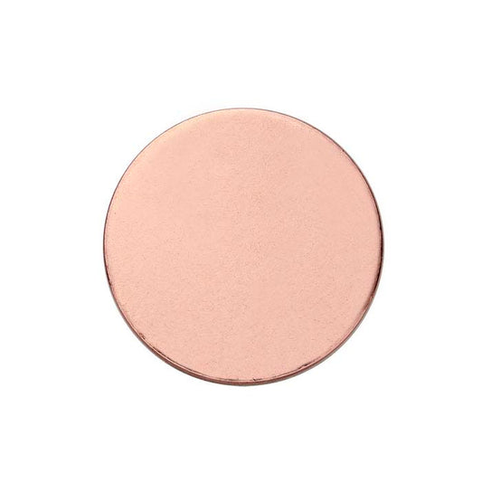 14/20 Rose Gold-Filled 9.5mm Disc, 0.81mm, Soft