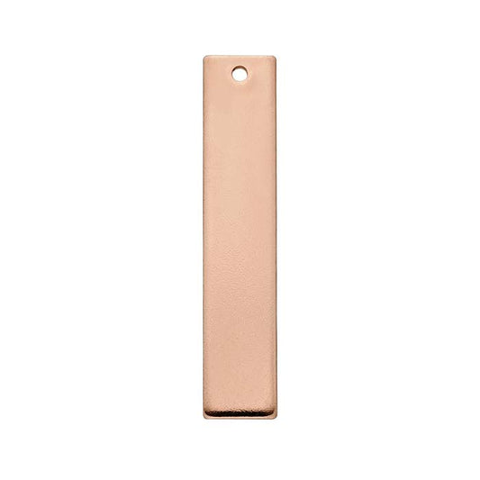 14/20 Rose Gold-Filled Flat Rectangle Component, 1.02mm
