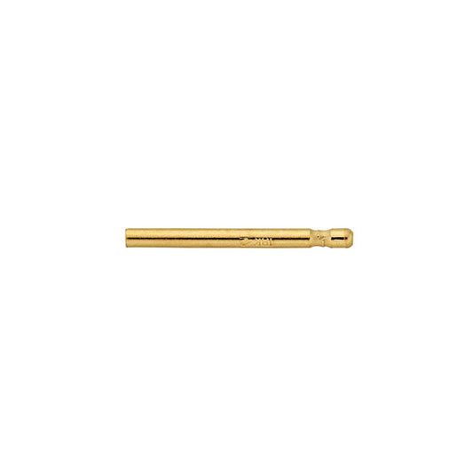 18K Yellow Gold 0.76mm x 9.52mm Friction Ear Post