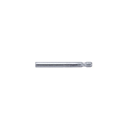 18K White Gold 0.91mm x 9.52mm Friction Ear Post