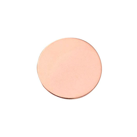 14/20 Rose Gold-Filled 6.4mm Disc, 0.51mm, Soft