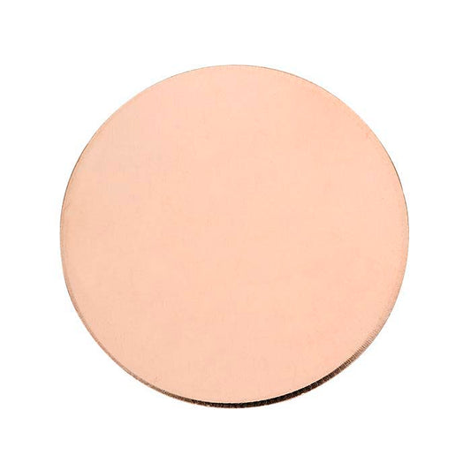 14/20 Rose Gold-Filled 22.2mm Disc,  0.81mm, 1/2-Hard