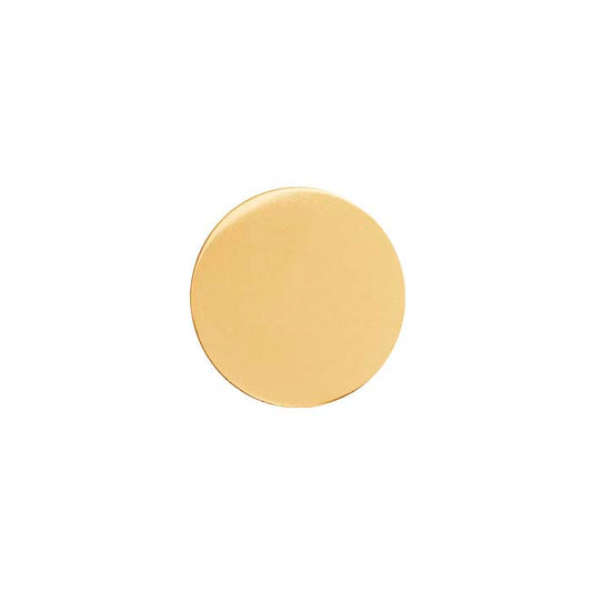 14/20 Yellow Gold-Filled 6.4mm Disc, 0.64mm, Soft