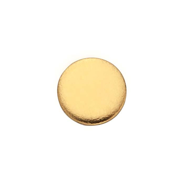 14K Yellow Gold Discs, 26 Ga., Soft