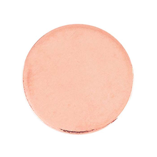 14/20 Rose Gold-Filled Disc, 0.81mm, Soft